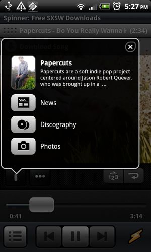 Winamp выпускает Android Media Player 1.0 [Новости] подробнее